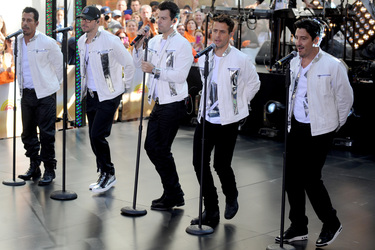 Danny Wood, Donnie Wahlberg, Jordan Knight, Joey McIntyre, Jonathan Knight (New Kids on the Block)
