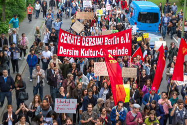 Solidaritäts-Demonstration für die Aufständischen in Istanbul
