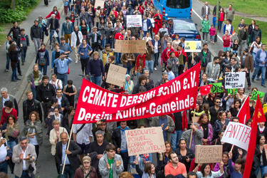 Solidaritäts-Demonstration für die Aufständischen in Istanbul
