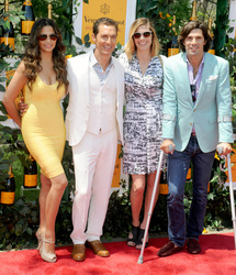 Camila Alves, Matthew McConaughey, Delfina Blaquier, Ignacio 'Nacho' Figueras
