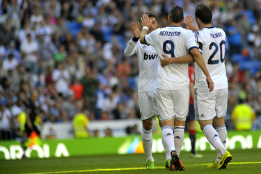 Mesut özil, Karim Benzema, Gonzalo Higuain