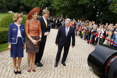 Daniela Schadt, Máxima der Niederlande, Willem-Alexander der Niederlande, Joachim Gauck