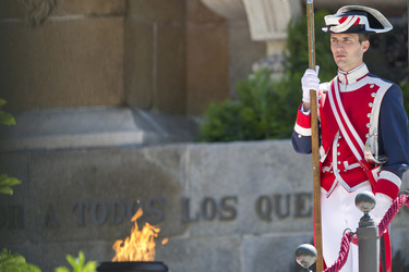 Die königliche spanische Familie beim Armed Forces Day, Madrid