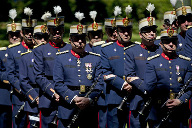 Die königliche spanische Familie beim Armed Forces Day, Madrid