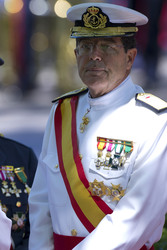 Die königliche spanische Familie beim Armed Forces Day, Madrid