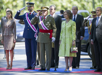 Prinzessin Letizia, Prinz Felipe, König Juan Carlos, Königin Sophia