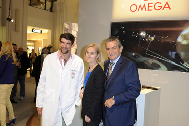 Michael Phelps, Petra Fladenhofer, Stephen Urquhart