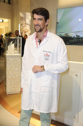 Michael Phelps im KaDeWe, Berlin