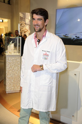 Michael Phelps im KaDeWe, Berlin