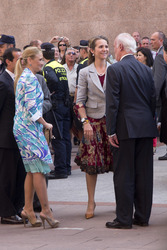 Prinzessin Elena bei der 'Corrida de la Beneficencia', Madrid