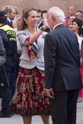 Prinzessin Elena bei der 'Corrida de la Beneficencia', Madrid