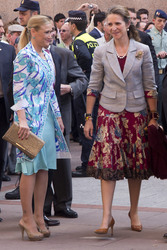 Prinzessin Elena bei der 'Corrida de la Beneficencia', Madrid