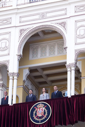 Prinzessin Elena bei der 'Corrida de la Beneficencia', Madrid