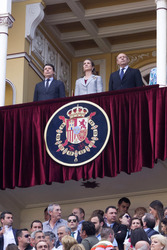 Prinzessin Elena bei der 'Corrida de la Beneficencia', Madrid