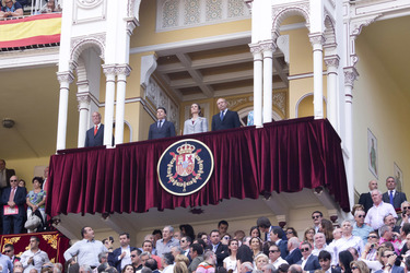 Prinzessin Elena bei der 'Corrida de la Beneficencia', Madrid