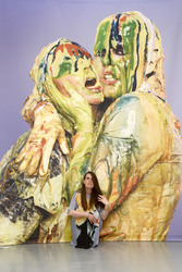 Linder Sterling Ausstellungseröffnung, Hannover