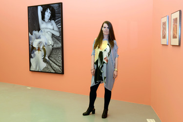 Linder Sterling Ausstellungseröffnung, Hannover