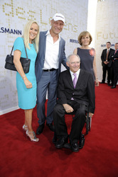 Axel Schulz mit Ehefrau Patricia, Wolfgang Schäuble mit Ehefrau Ingeborg