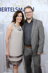 Ulrike Frank mit Ehemann Marc Schubring