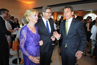 Liz Mohn, Guido Westerwelle mit Ehemann Michael Mronz