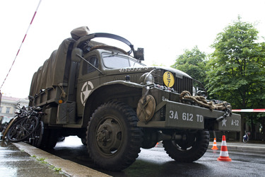 'The Monuments Men' Dreharbeiten, Berlin