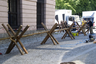 'The Monuments Men' Dreharbeiten, Berlin