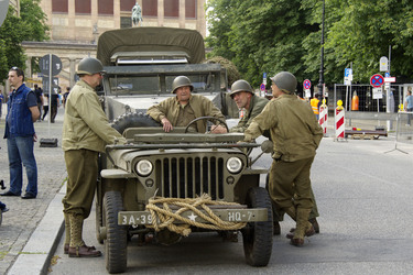 'The Monuments Men' Dreharbeiten, Berlin