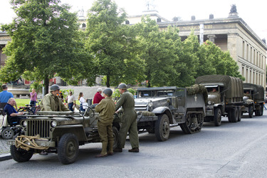 'The Monuments Men' Dreharbeiten, Berlin