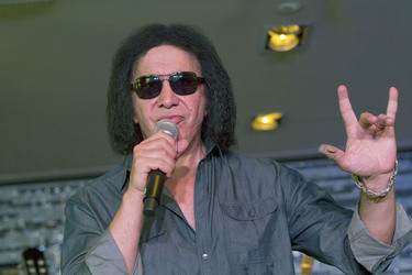Gene Simmons im Hard Rock Cafe, Berlin