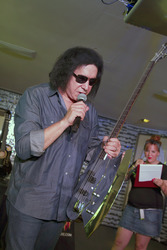 Gene Simmons im Hard Rock Cafe, Berlin