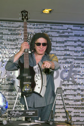 Gene Simmons im Hard Rock Cafe, Berlin