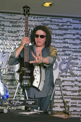 Gene Simmons im Hard Rock Cafe, Berlin