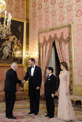 Felipe von Spanien, Naruhito von Japan, Letizia von Spanien