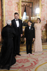 Felipe von Spanien, Naruhito von Japan, Letizia von Spanien