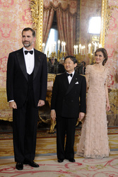 Felipe von Spanien, Naruhito von Japan, Letizia von Spanien
