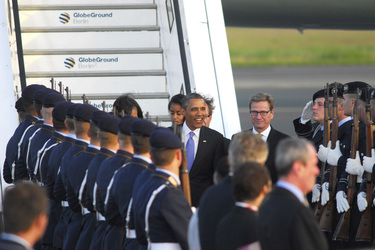 US-Präsident Barack Obama besucht Deutschland