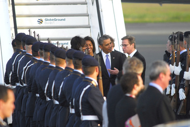 US-Präsident Barack Obama besucht Deutschland