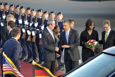 Philip D. Murphy, Natasha/Sasha Obama, Barack Obama, Malia Ann Obama, Michelle Obama, Guido Westerwelle