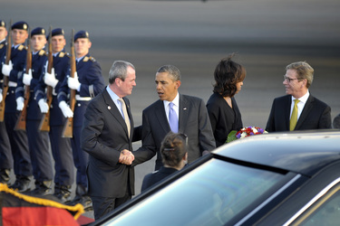 Philip D. Murphy, Barack Obama, Michelle Obama und Guido Westerwelle