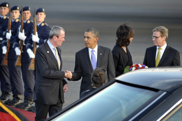 Philip D. Murphy, Barack Obama, Michelle Obama und Guido Westerwelle