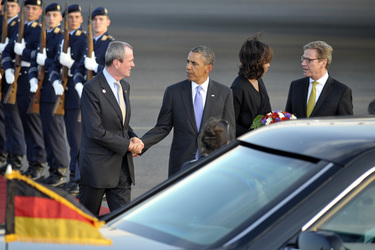 Philip D. Murphy, Barack Obama, Michelle Obama und Guido Westerwelle
