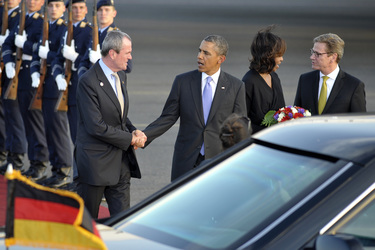 Philip D. Murphy, Barack Obama, Michelle Obama und Guido Westerwelle