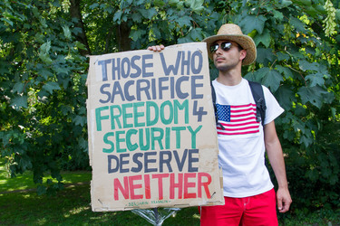 Anti Obama Demonstration, Berlin