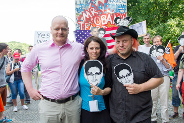 Anti Obama Demonstration, Berlin