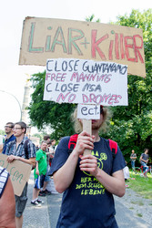 Anti Obama Demonstration, Berlin