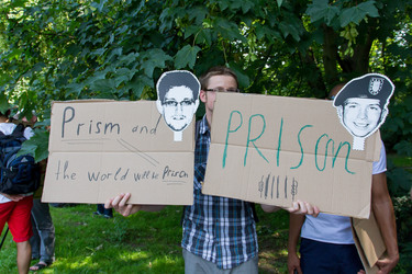 Anti Obama Demonstration, Berlin
