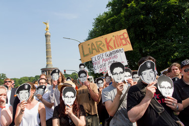Anti Obama Demonstration, Berlin