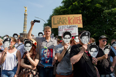 Anti Obama Demonstration, Berlin