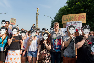 Anti Obama Demonstration, Berlin