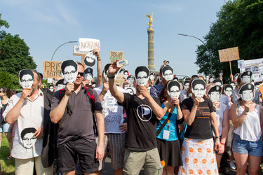 Anti Obama Demonstration, Berlin